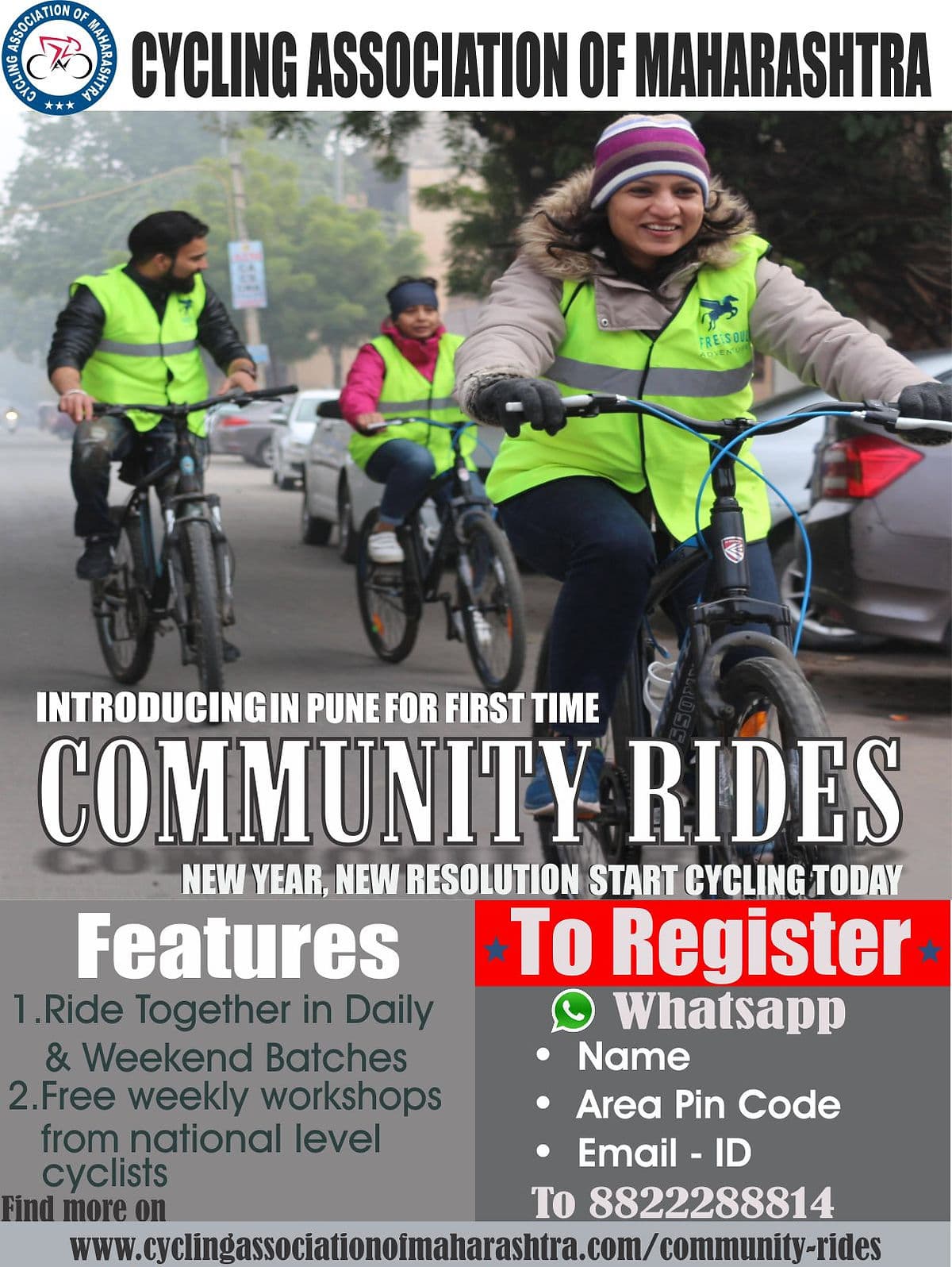 Cycling Association of Maharashtra community banner